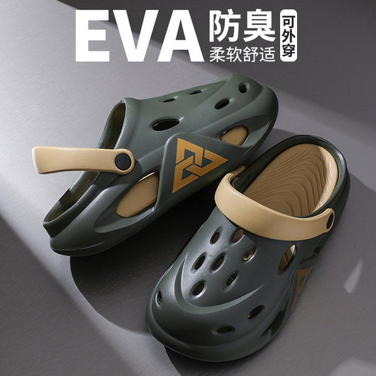 Sabrone Man's Crocs- Military Green Colour