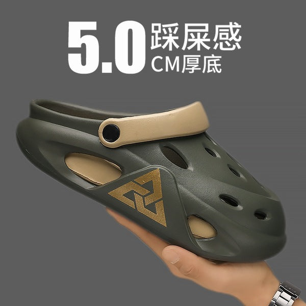 Sabrone Man's Crocs- Military Green Colour