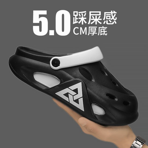 Sabrone Man's Crocs- Black Colour