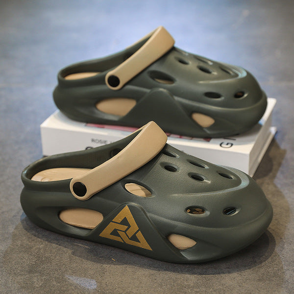 Sabrone Man's Crocs- Military Green Colour