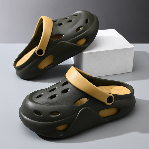 Sabrone Man's Crocs- Military Green Colour