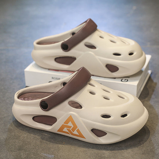 Sabrone Man's Crocs- Khaki Colour