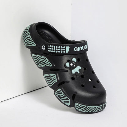 Sabr One- AeroStep Soft Comfort Crocs For Man- Black Colour