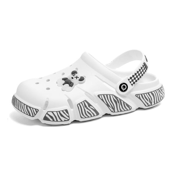 Sabr One- AeroStep Soft Comfort Crocs For Man- White Colour