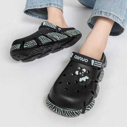 Sabr One- AeroStep Soft Comfort Crocs For Man- Black Colour