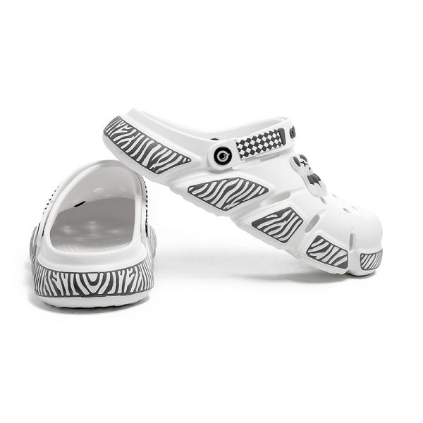 Sabr One- AeroStep Soft Comfort Crocs For Man- White Colour