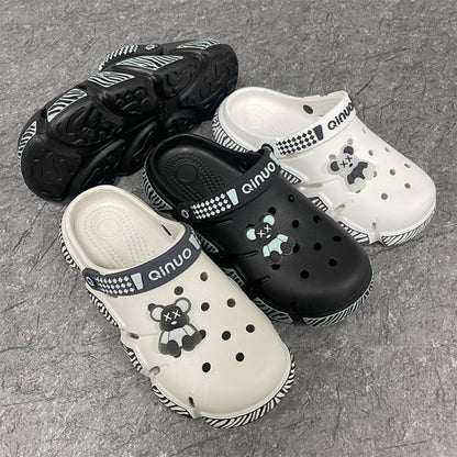 Sabr One- AeroStep Soft Comfort Crocs For Man- White Colour