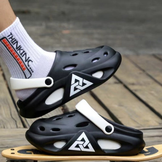 Sabrone Man's Crocs- Black Colour