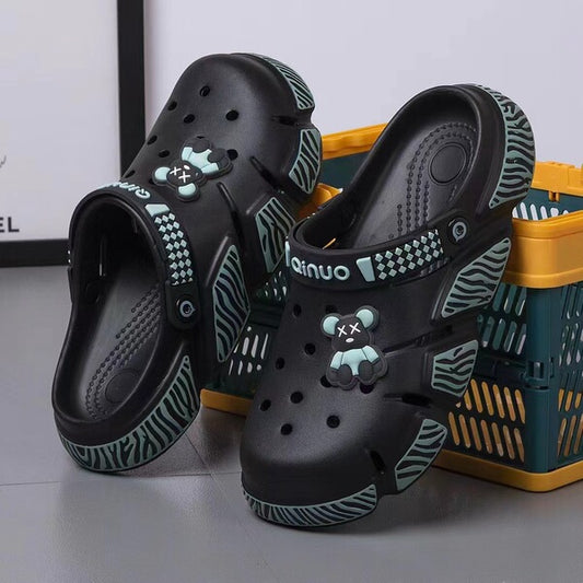 Sabr One- AeroStep Soft Comfort Crocs For Man- Black Colour