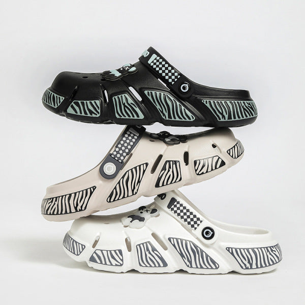 Sabr One- AeroStep Soft Comfort Crocs For Man- White Colour