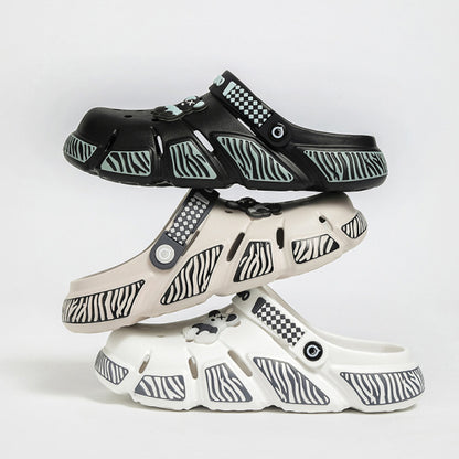 Sabr One- AeroStep Soft Comfort Crocs For Man- White Colour